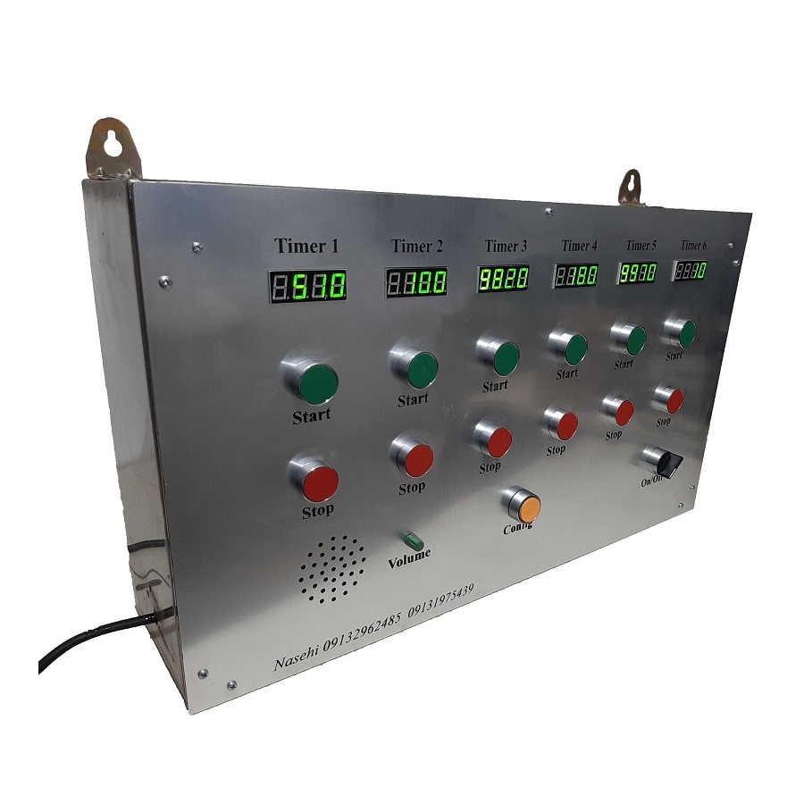 تایمر فست فود 6 کانال مدل S601